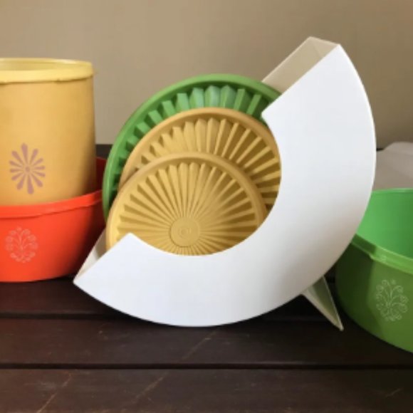 Tupperware Storage & Organization Vintage Tupperware Lid Holder